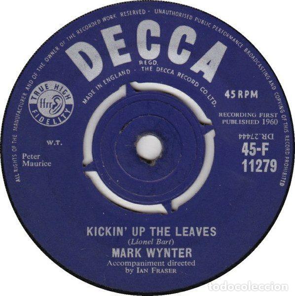 Vinyl-Schallplatten: Mark Wynter &ndash; Kickin' Up The Leaves (Vinyl, Decca 45-F 11279)