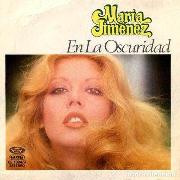 Discos de vinilo: Mar&iacute;a Jim&eacute;nez &ndash; En La Oscuridad (Vinyl, Movieplay 02.1394/9)