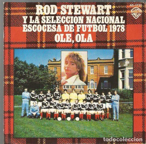 Vinyl records: Rod Stewart Y La Seleccion Nacional Escocesa De Futbol 1978 &ndash; Ole, Ola (Vinyl, Warner Bros....