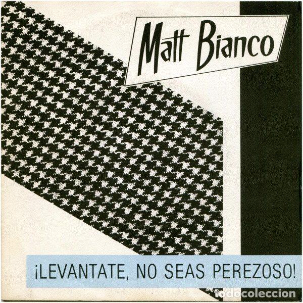 Vinyl records: Matt Bianco &ndash; &iexcl;Levantate, No Seas Perezoso! (Vinyl, WEA 24 9532-7)