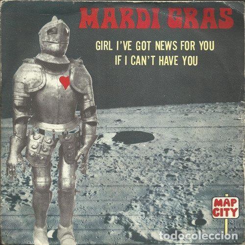 Vinyl-Schallplatten: Mardi Gras &ndash; Girl I've Got News For You / If I Can't Have You (Vinyl, Disc'Az AZ 10.568)