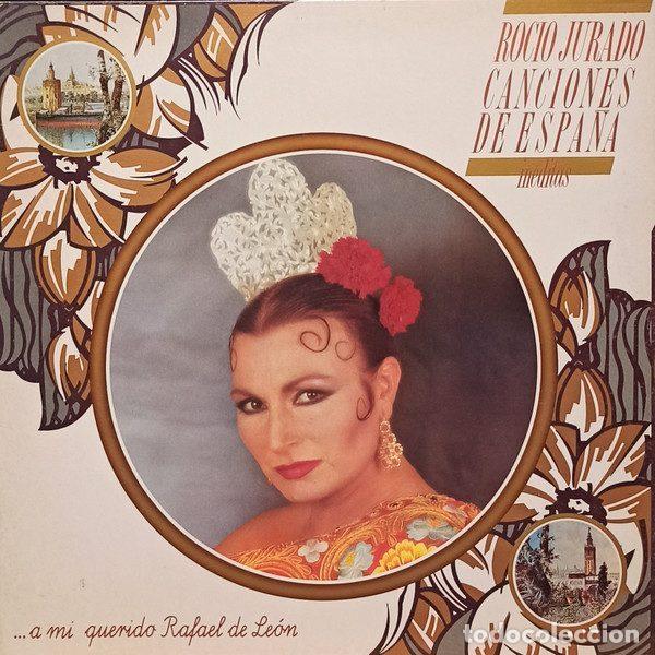 Dischi in vinile: Rocio Jurado &ndash; Canciones De Espa&ntilde;a (Ineditas) (Vinyl, EMI 072-790706 1)