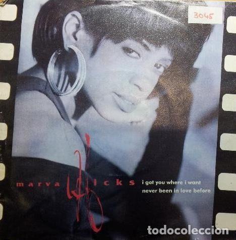 Disques de vinyle: Marva Hicks &ndash; I Got You Where I Want (Vinyl, Polydor 879 940-7)