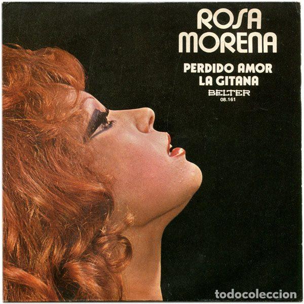 Discos de vinil: Rosa Morena &ndash; Perdido Amor / La Gitana (Vinyl, Belter 08-161)