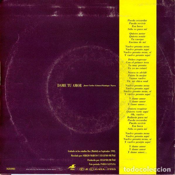Discos de vinilo: Respect &ndash; Dame Tu Amor (Vinyl, Gasa 1G04981) - Foto 2