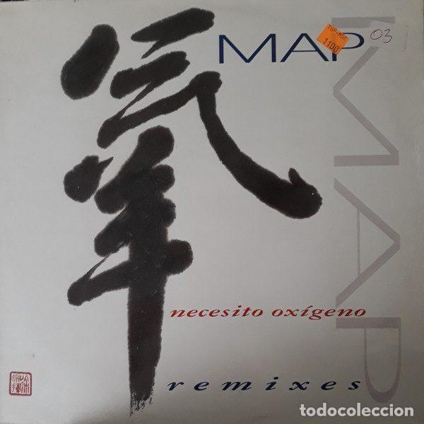 Disques de vinyle: Map &ndash; Necesito Oxigeno (Vinyl, Columbia COL 665183 6)