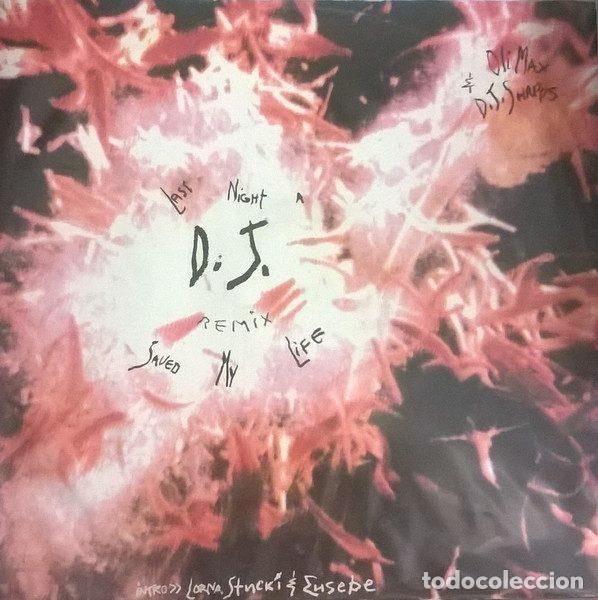 Disques de vinyle: Olimax & D.J. Shapps &ndash; Last Night A D.J. Saved My Life (Vinyl, EastWest YZ484T)