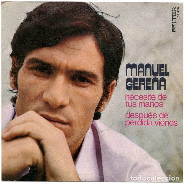 Disques de vinyle: Manuel Gerena &ndash; Necesit&eacute; De Tus Manos / Despu&eacute;s De Perdida Vienes (Vinyl, Belter 08.426)