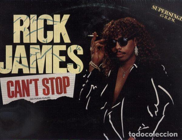 Discos de vinilo: Rick James &ndash; Can't Stop = No Puedo Parar (Vinyl, Motown SPBO-60200)