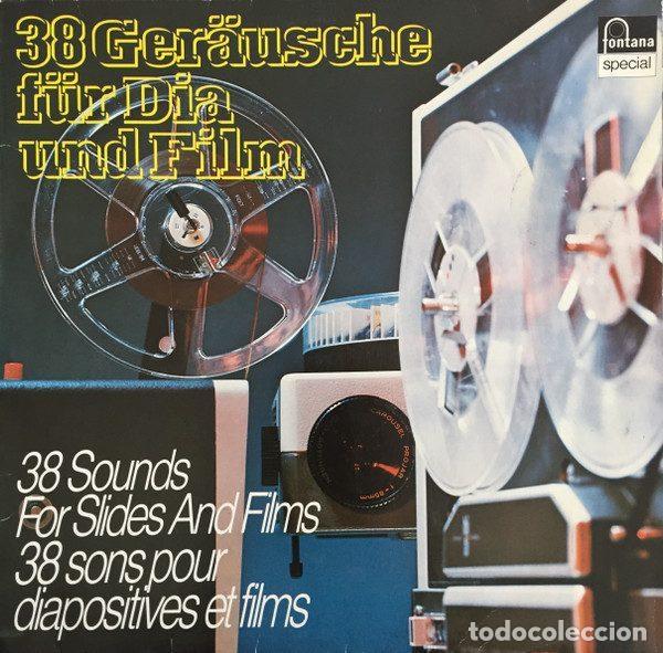 Discos de vinilo: No Artist &ndash; 38 Ger&auml;usche F&uuml;r Dia Und Film (Vinyl, Fontana 6434 196)