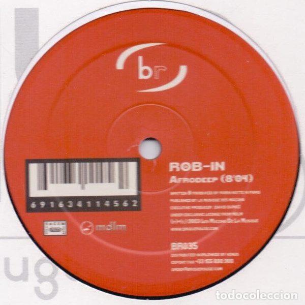 Disques de vinyle: Rob-In &ndash; Afrodeep Vs. Electricity 2050 (Vinyl, Brique Rouge BR035)