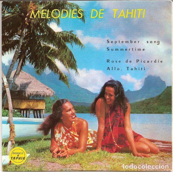 Discos de vinilo: Unknown Artist &ndash; Melodies De Tahiti (Vinyl, Disque Saphir LDP 5052)