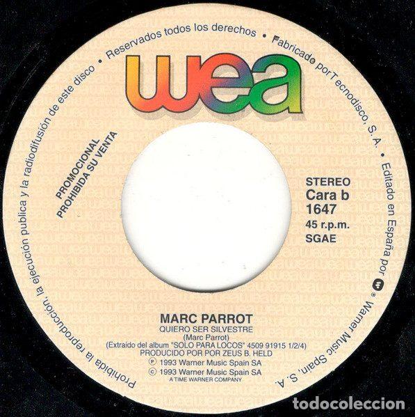 Discos de vinilo: Marc Parrot &ndash; Aburrido De Esperar (Vinyl, WEA 1647) - Foto 4