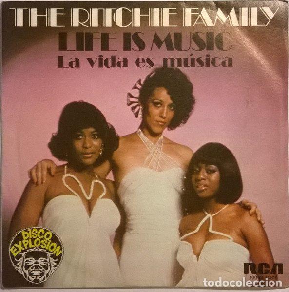 Discos de vinilo: The Ritchie Family &ndash; Life Is Music = La Vida Es M&uacute;sica (Vinyl, RCA Victor SPBO-7088)