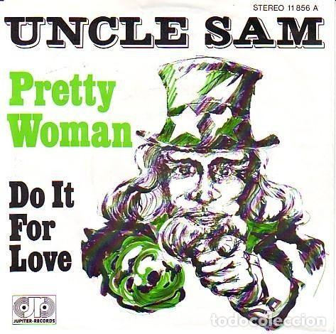 Discos de vinil: Uncle Sam &ndash; Pretty Woman (Vinyl, Jupiter Records 11 856 A)