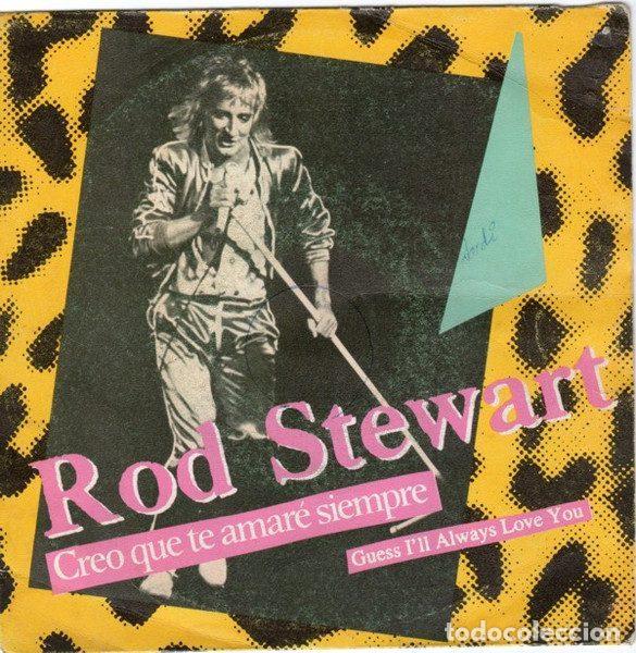 Discos de vinil: Rod Stewart &ndash; Creo Que Te Amar&eacute; Siempre = Guess I'll Always Love You (Vinyl, Warner Bros....