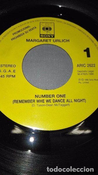 Discos de vinil: Margaret Urlich &ndash; Number One (Remember When We Danced All Night) (Vinyl, CBS/Sony ARIC 2622)