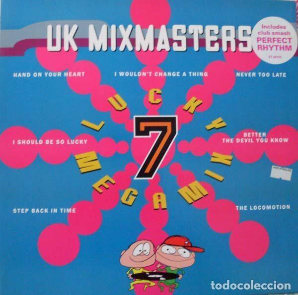 Discos de vinil: UK Mixmasters &ndash; Lucky 7 Megamix (Vinyl, I.Q. Records ZT 44732)