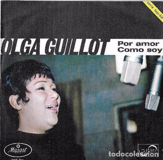 Discos de vinilo: Olga Guillot &ndash; Por Amor / Como Soy (Vinyl, Musart OOX-214)