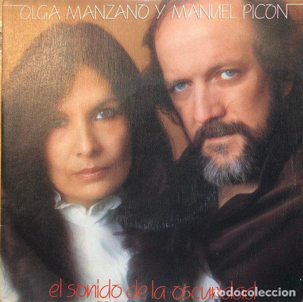 Disques de vinyle: Olga Manzano Y Manuel Picon &ndash; El Sonido De La Oscuridad (Vinyl, Movieplay 02.3605/3)