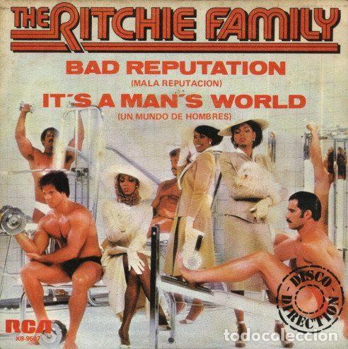 Disques de vinyle: The Ritchie Family &ndash; Bad Reputation / It's A Man's World (Vinyl, RCA Victor XB-9507)