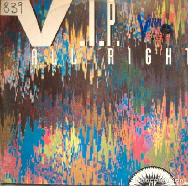 Vinyl records: V.I.P. &ndash; All Right (Vinyl, ZYX Music ZYX 6819-12)