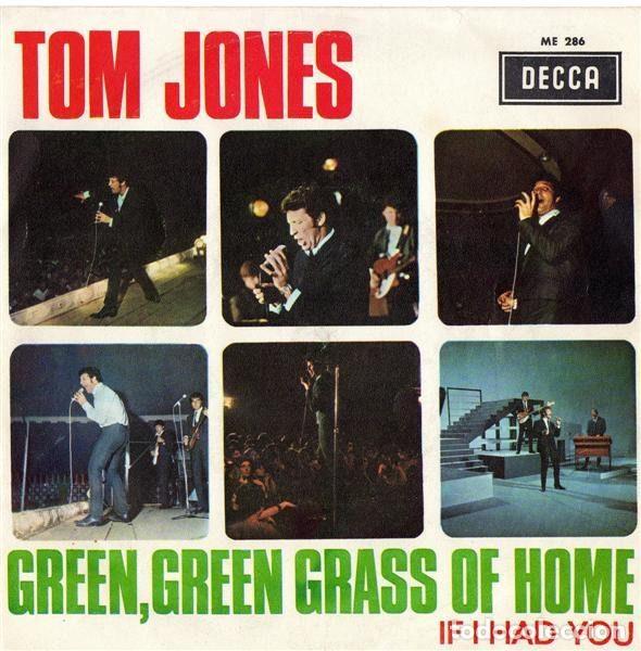 Disques de vinyle: Tom Jones &ndash; Green, Green Grass Of Home (Vinyl, Decca ME 286)
