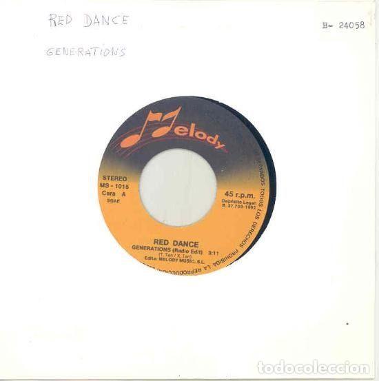 Red Dance &ndash; Generations (Vinyl, Melody MS - 1015)