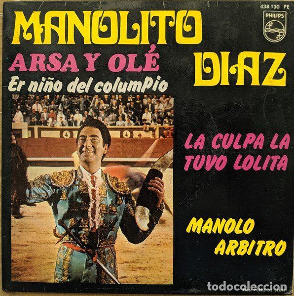 Discos de vinilo: Manolito Diaz &ndash; Arsa Y Ol&eacute; (Vinyl, Philips 438 130 PE)