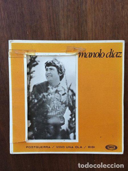 Discos de vinilo: Manolo Diaz &ndash; Postguerra / Vino Una Ola / Bibi (Vinyl, Sonoplay SBP-10.058)