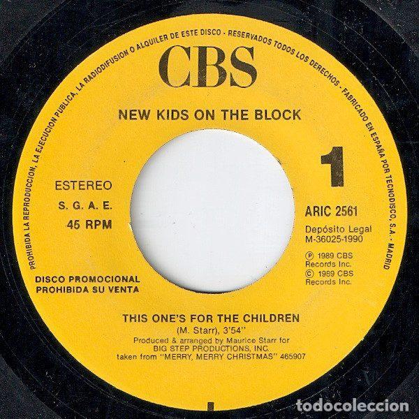 Vinyl-Schallplatten: New Kids On The Block &ndash; This One's For The Children (Vinyl, CBS ARIC 2561)