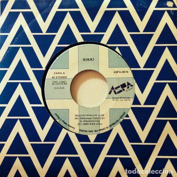 Discos de vinil: Nikki &ndash; Mucho Macho (Vinyl, Aspa Records ASPA-0016)