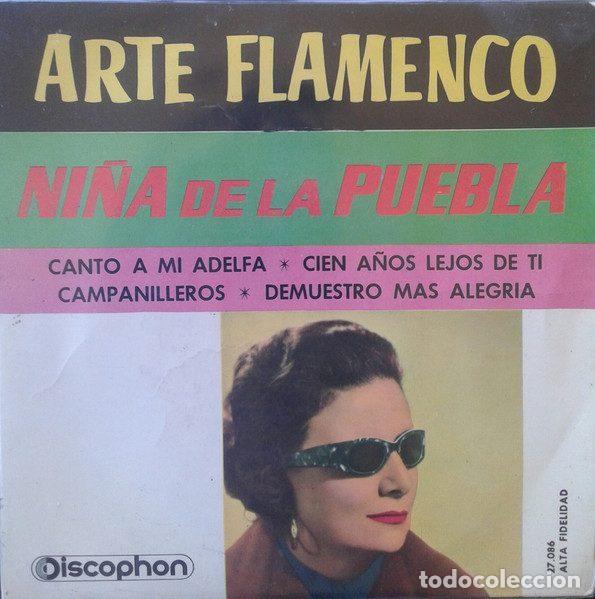 Discos de vinil: Ni&ntilde;a De La Puebla &ndash; Canto A Mi Adelfa (Vinyl, Discophon 27.086)