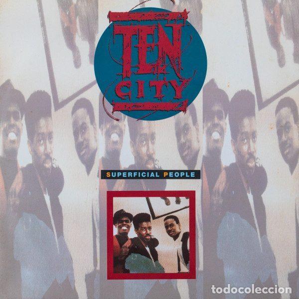 Dischi in vinile: Ten City &ndash; Superficial People (Vinyl, Atlantic A7780T)