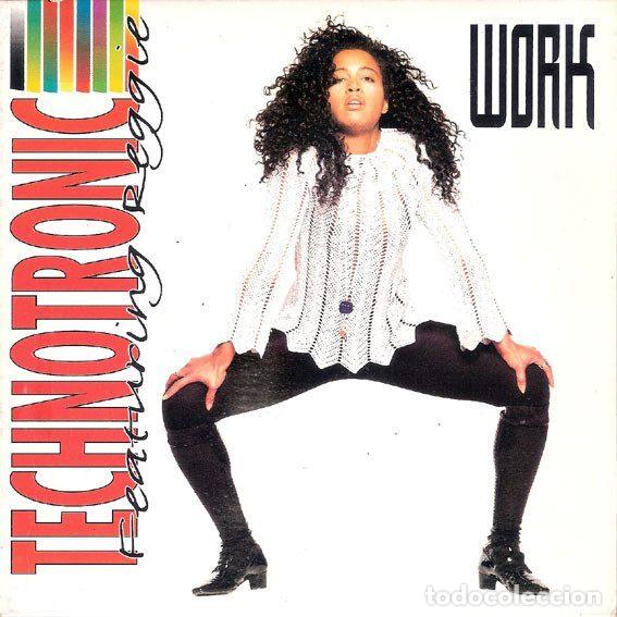 Discos de vinilo: Technotronic Featuring Reggie &ndash; Work (Vinyl, Max Music M-495-SP) - Foto 1