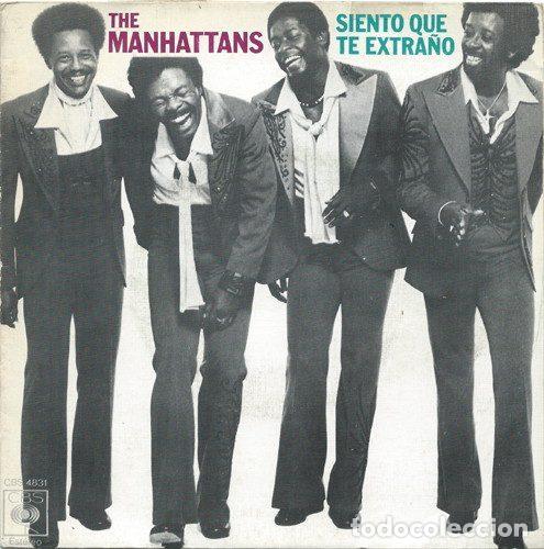 Discos de vinil: Manhattans &ndash; I Kinda Miss You / Gypsy Man (Vinyl, CBS CBS 4831)