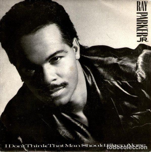 Vinyl-Schallplatten: Ray Parker Jr. &ndash; I Don't Think That Man Should Sleep Alone (Vinyl, Geffen Records 876)