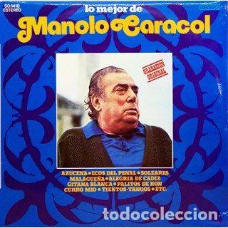 Discos de vinilo: Manolo Caracol &ndash; Lo Mejor de Manolo Caracol (Vinyl, Diamante 50.1418)