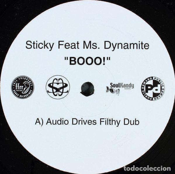 Disques de vinyle: Sticky Feat. Ms. Dynamite &ndash; Booo! (Vinyl, Soul Kandy SK 002)