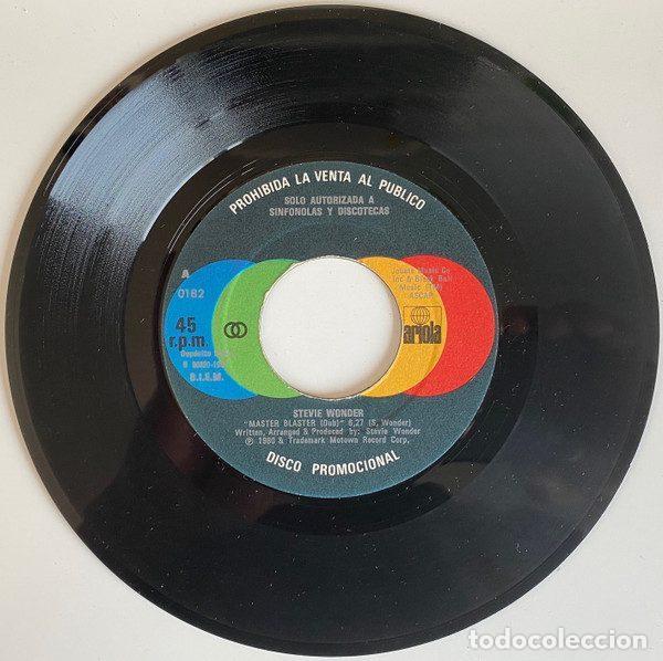 Vinyl records: Stevie Wonder &ndash; Master Blaster (Vinyl, Ariola 0182)