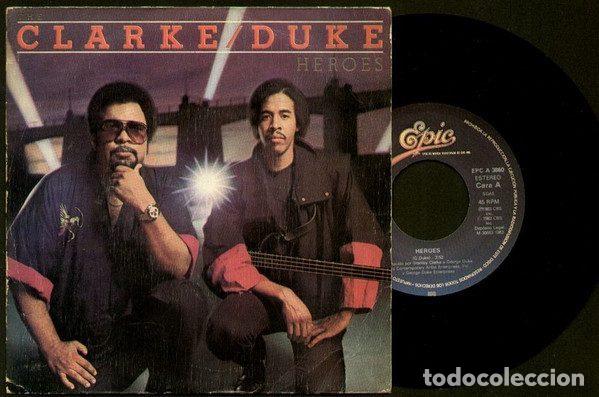 Vinyl records: Stanley Clarke/George Duke &ndash; Heroes (Vinyl, Epic EPC A-3860)