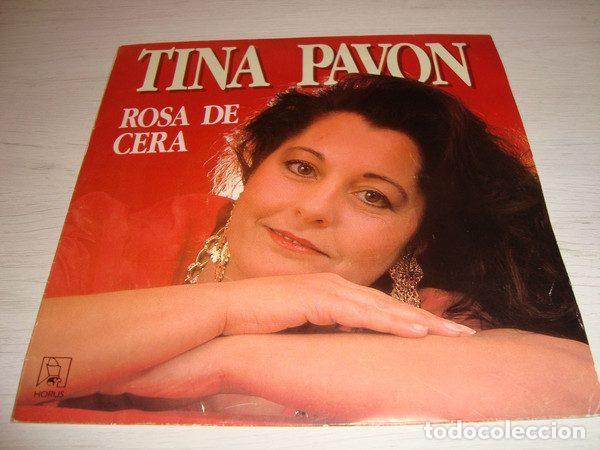 Vinyl records: Tina Pavon &ndash; Rosa De Cera / Colombiana Rociera (Vinyl, Horus 50.174)