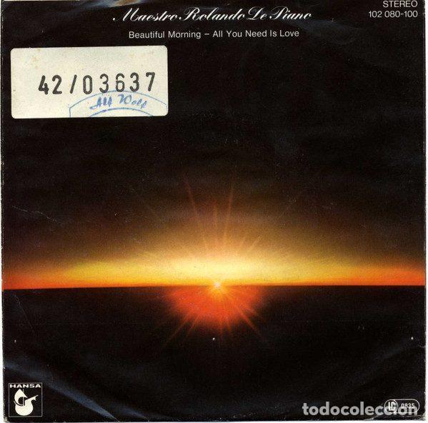 Dischi in vinile: Maestro Rolando de Piano &ndash; Beautiful Morning (Vinyl, Hansa Record 102 080-100)