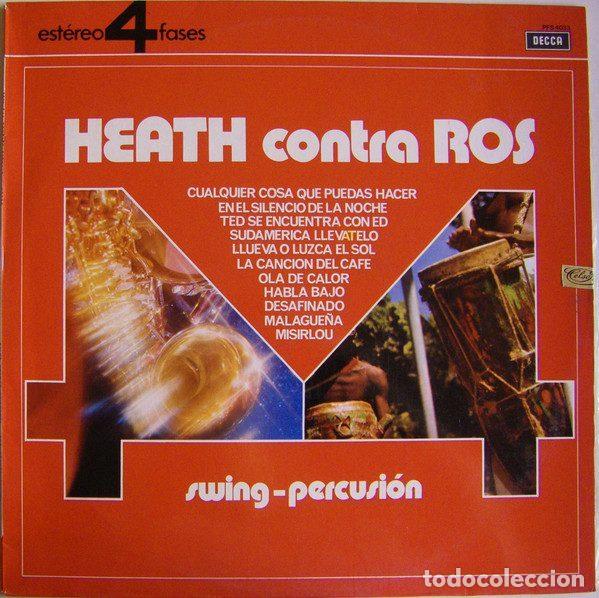 Discos de vinilo: Ted Heath Y Su Musica, Edmundo Ros Y Su Orquesta &ndash; Heath Contra Ros (Swing - Percusi&oacute;n) (Vinyl,...