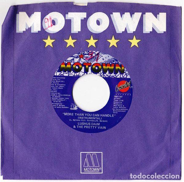 Dischi in vinile: Lushus Daim & The Pretty Vain &ndash; More Than You Can Handle (Vinyl, Motown M 1801 MF)