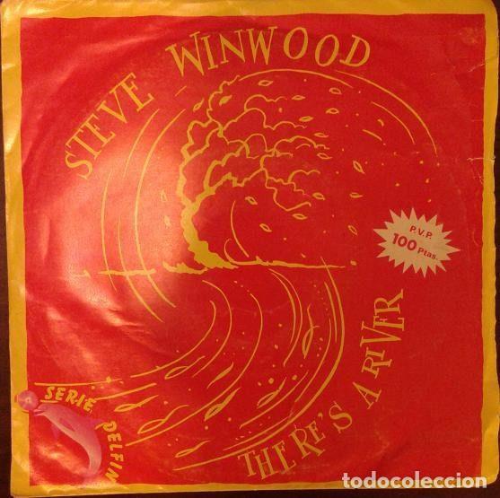 Vinyl-Schallplatten: Steve Winwood &ndash; There's A River (Vinyl, Island Records B-103.841)