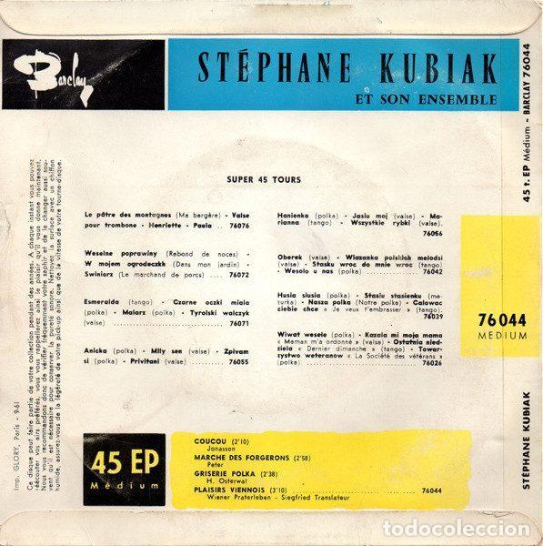 Discos de vinilo: Kubiak &ndash; Coucou (Vinyl, Barclay 76044) - Foto 2