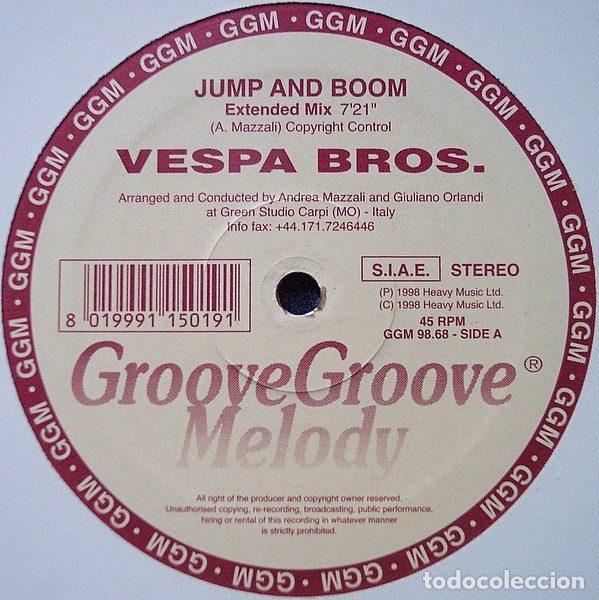 Discos de vinil: Vespa Bros. &ndash; Jump And Boom (Vinyl, Groove Groove Melody GGM 98.68)