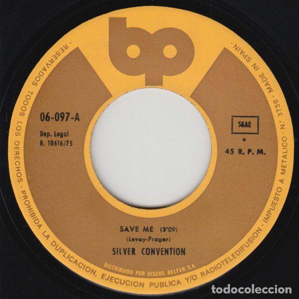 Discos de vinilo: Silver Convention &ndash; Save Me (Vinyl, BP 06-097) - Foto 3