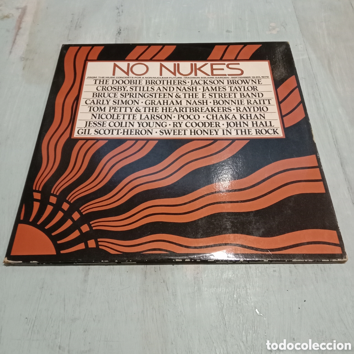 Discos de vinilo: VARIOS - NO NUKES - 3 LP GATEFOLD